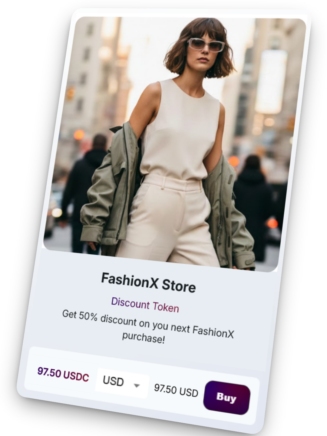 FashionX Store Token
